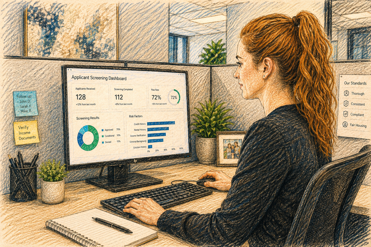 Extensive tenant screening